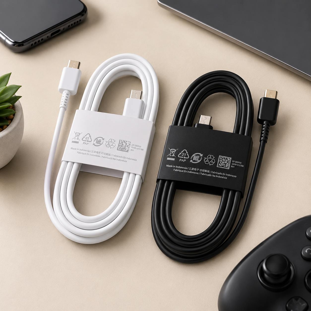 Kabel Data Samsung Type C To Type C SUPER FAST CHARGING 15W 25W 45W 65W ORIGINAL 100%