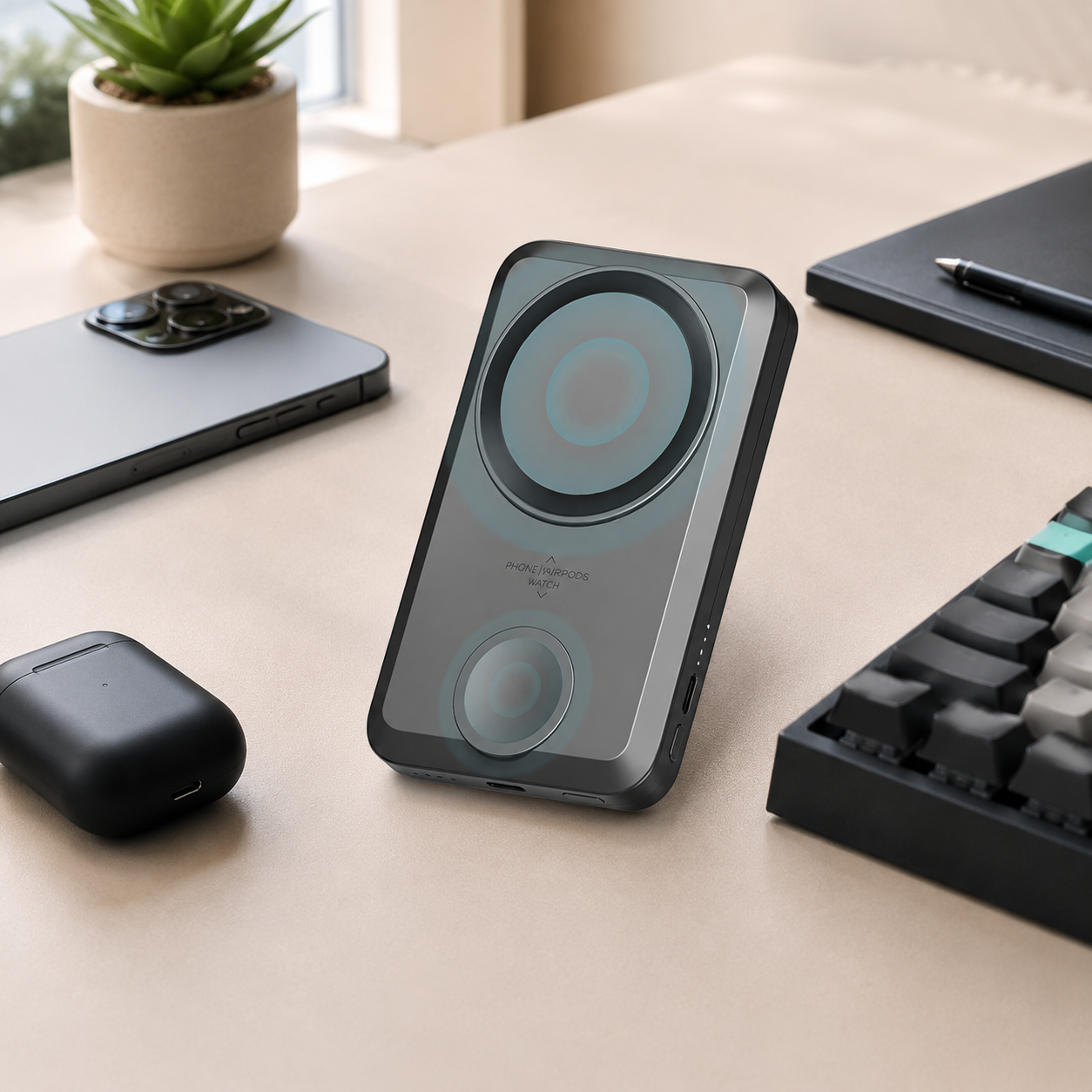 Power Bank Wireless Magnetic